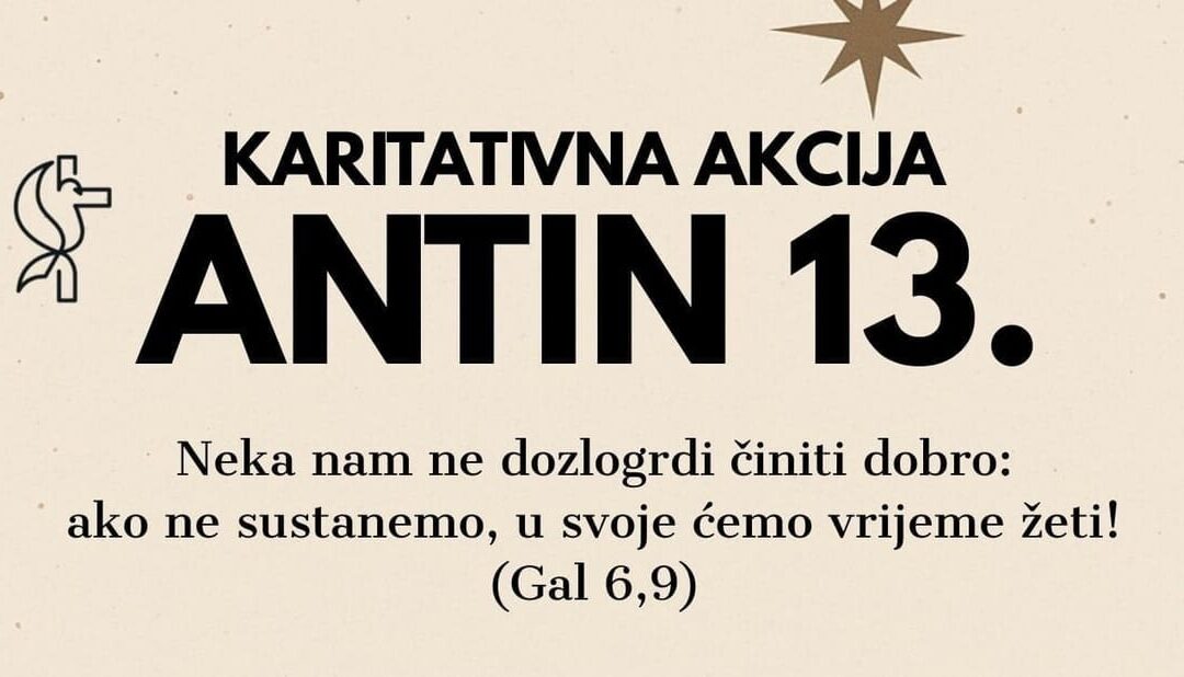 Zahvala za Antin 13.