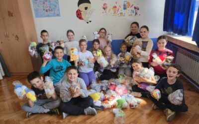 Donacija plišanaca za KBC